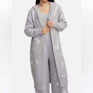 Nike Gray Hooded Sweater